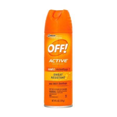 ออฟ สเปรย์กันยุง 170 กรัม (Off ActiveInsect Repellent 170g)