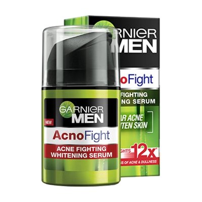 การ์นิเย่ เมน แอคโนไฟท์ เซรั่มเข้มข้นเพื่อปัญหาสิวและผิวหมองคล้ำ 40 มล. (Garnier Men Acno Fight Acne Fighting Whitening Serum 40ml)