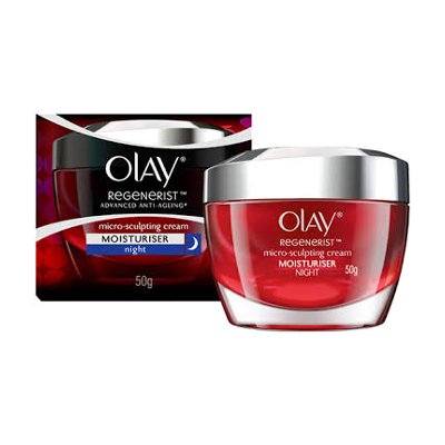 Olay Regenerist Advanced Anti-Ageing Micro-Sculpting Moisturiser Night Cream 50g