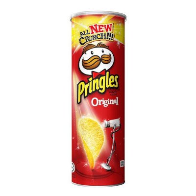 พริงเกิลส์ มันฝรั่งทอดกรอบ รสดั้งเดิม 110 กรัม (Pringles Potato Crisps Original Flavor 110g)