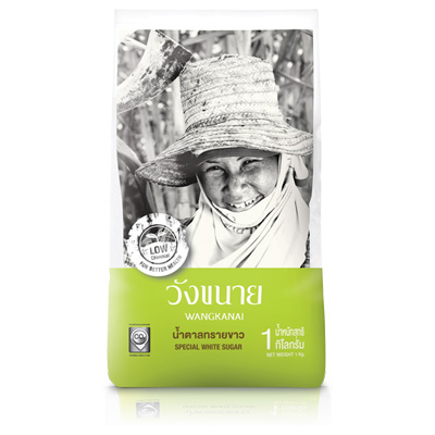 วังขนาย น้ำตาลทรายขาว 1กก. (Wangkanai Special White Sugar 1Kg)