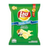 ราคา เลย์ แฟมิลี่ แพ็ค มันฝรั่งแท้ทอดกรอบแผ่นเรียบ รสโนริสาหร่าย 160 กรัม (Lay's Family Pack Nori Seaweed Flavor Potato Crisp 160g)