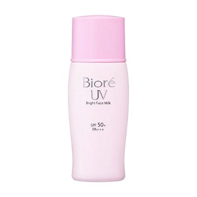 บิโอเร ยูวี ไบร์ท เฟส มิลค์ SPF50+ PA+++ โลชั่นน้ำนมป้องกันแดดสำหรับผิวหน้า 30มล. (Biore UV Bright Face Milk SPF50+ PA+++ Brightening For Face Sunscreen Milk Lotion 30ml)
