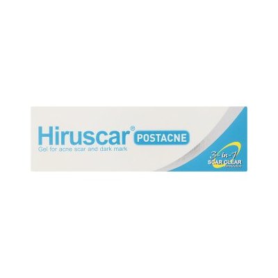 ฮีรูสการ์ โพสต์แอคเน่ เจลแต้มแผลเป็นจากสิว 10กรัม (Hiruscar Postacne Gel for Acne Scar and Dark Mark 10g)