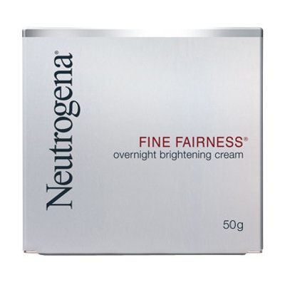 นูโทรจีนา ไฟน์ แฟร์เนส โอเวอร์ไนท์ ไบร์ทเทนนิ่ง ครีม ผลิตภัณฑ์ ครีมบำรุงหน้า สำหรับกลางคืน 50 กรัม (Neutrogena Fine Fairness Overnight Brightening Cream 50g)