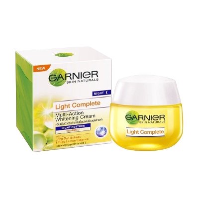 Garnier Skin Naturals Bright Complete Vitamin C Yogurt Sleeping Mask 50ml (การ์นิเย่ สกิน แนทเชอรัลส์ ไบรท์ คอมพลีท วิตามิน ซี โยเกิร์ต สลีปปิ้ง มาส์ก 50 มล.)