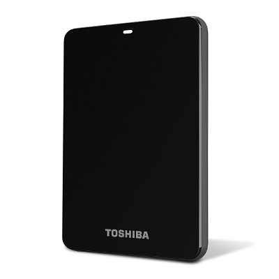 Toshiba Canvio Connect II Portable Hard Drive 1TB รุ่น HDTC810AK3A1