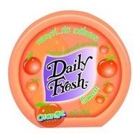 ราคา เดลี่เฟรช สมาร์ท เจลก้อนหอมปรับอากาศ กลิ่นส้ม 60กรัม (Daily Fresh Smart Orange Air Freshener 60g)