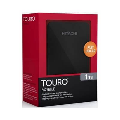 HITACHI Touro 1TB USB 3.0 External Harddisk