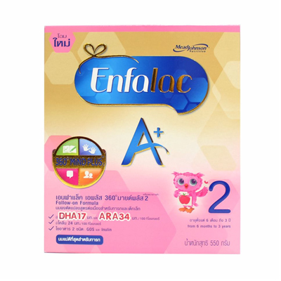 Enfalac A+ 360 DHA+ MFGM Pro Formula 2 550g
