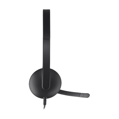 Logitech USB Headset with Noise-Cancelling Mic หูฟัง รุ่น H340