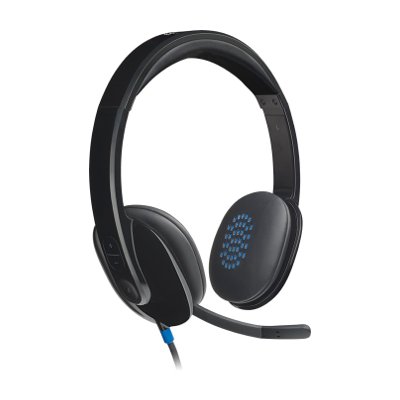 Logitech USB Headset with Noise-Cancelling Mic หูฟังคอมพิวเตอร์ รุ่น H540