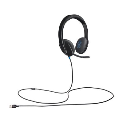 Logitech USB Headset with Noise-Cancelling Mic หูฟังคอมพิวเตอร์ รุ่น H540