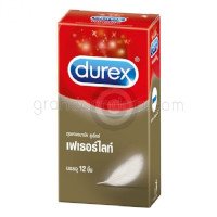 ราคา ดูเร็กซ์ เฟเธอร์ไลท์ ถุงยางอนามัย 12 ชิ้น (Durex Fetherlite Condom 12pcs)