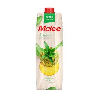 ราคา มาลี น้ำสับปะรด100% จากน้ำสับปะรดเข้มข้น 1000มล. (Malee 100% Pineapple Juice From Pineapple Juice Concentrate 1000ml)