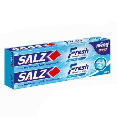 ซอลส์ ยาสีฟัน เฟรช 160กรัม x 2 (Salz Fresh Toothpaste 160g x 2)
