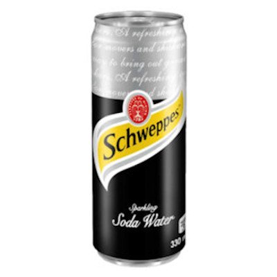 ชเวปส์ มิกเซอร์ โซดา 330 มล. (Schweppes Soda Water 330 ml)