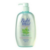 ราคา เบบี้มายด์ เนเชอรัลแอนด์มายด์ สบู่เหลวอาบน้ำ สูตรอัลตร้ามายด์ (Babi Mild Natural 'N Mild Ultra Mild Baby Bath)