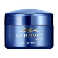 ราคา ลอรีอัล ปารีส เดอร์โม-เอ็กซ์เพอร์ทีส ไวท์ เพอร์เฟ็คท์ เลเซอร์ ครีมบำรุงผิว เอสพีเอฟ19 พีเอ+++ 50 มล. (L'Oreal Paris White Perfect Laser All-Round Protection SPF19 PA +++ Whitening Cream 50ml)