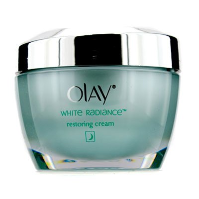 โอเลย์ ไวท์ เรเดียนซ์ ไนท์ รีสตอริ่ง ครีม ผลิตภัณฑ์ ครีมบำรุงผิว กลางคืน 50 กรัม (Olay White Radiance Night Restoring Cream 50g)