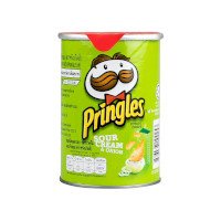 ราคา พริงเกิลส์ มันฝรั่งทอดกรอบรสซาวครีมและหัวหอม 47กรัม (Pringles Sour Cream & Onion Potato Crisps 47g)