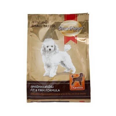 สมาร์ทฮาร์ท โกลด์ อาหารสุนัขสำเร็จรูปชนิดเม็ด สูตรฟิตแอนด์เฟิร์ม 500กรัม (SmartHeart Gold Fit And Firm Toy & Small Breeds Dog Food 500g)