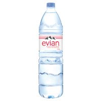 ราคา เอเวียง น้ำแร่ธรรมชาติ จากคาซาต เทือกเขาแอลป์ ฝรั่งเศส 1.5ลิตร (Evian Natural Mineral Water 1.5L)