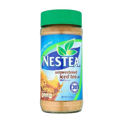 เนสที ชาเย็นผงสำเร็จรูป 85 กรัม (Nestea Unsweetened Iced Tea Mix 85g)