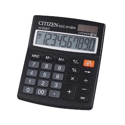 Citizen เครื่องคิดเลข (SDC-812BN)