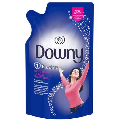 ดาวน์นี่ น้ำเดียว ผลิตภัณฑ์ปรับผ้านุ่ม ขจัดฟองในน้ำเดียว สูตรเข้มข้นพิเศษ ชนิดเติม 600มล. (Downy One Rinse Refill Concentrate Fabric Softener 600ml)