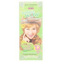 ราคา จัสท์โมเดอร์น คัลเลอร์ฟูลว้าว ครีมเปลี่ยนสีผม สีคาราเมลประกายทอง เจ 13 50มล. (Just Modern Colourful Wow J13 Caramel Gold Reflect Hair Color Cream 50ml)