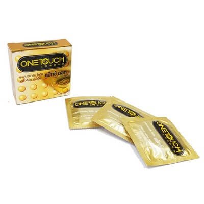 วันทัช แม็กซ์ ดอท ถุงยางอนามัย ผิวไม่เรียบ แบบนุ่ม ขนาด 52มม. 3 ชิ้น (One Touch Maxx Dot 52mm Studded Uneven Surface And Soft Condoms 3 pcs)