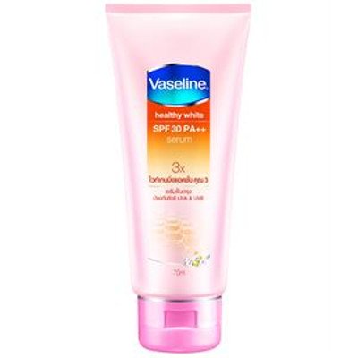 วาสลีน เฮลธี้ ไวท์ เอสพีเอฟ 30 พีเอ++ เซรั่ม เพื่อผิวกระจ่างใสสม่ำเสมอ 70มล. (Vaseline Healthy White SPF 30 PA++ Serum 70ml)