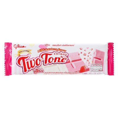 กูลิโกะ แอลฟี่ ทูโทน รสนมและกลิ่นสตรอเบอร์รี่ 31 กรัม