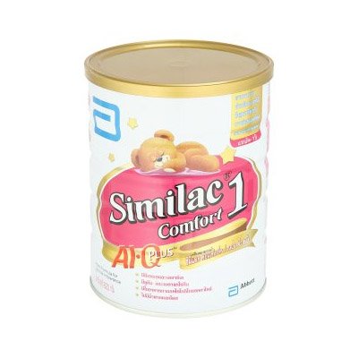 ซิมิแลค คอมฟอร์ท 1 เอไอ คิว พลัส อาหารสำหรับทารกที่มีปัญหาเกี่ยวกับการย่อยแลคโตส 820กรัม (Similac Comfort 1 Ai.Q Plus Lactose Intolerance Nutritional Infant Food 820g)