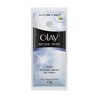 ราคา โอเลย์ ผลิตภัณฑ์บำรุงผิวหน้า ผสมสารป้องกันแสงแดด 7.5 กรัม (Olay Natural White Light All In One Fairness Day Cream 7.5g)