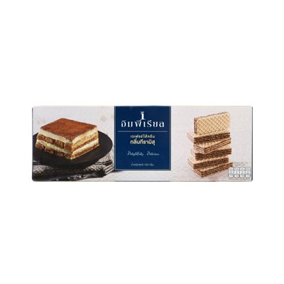 อิมพีเรียล เวเฟอร์ไส้ครีม กลิ่นทีรามิสุ 100กรัม (Imperial Tiramisu Flavoured Wafers 100g)