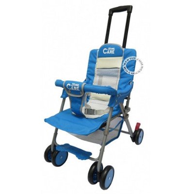 รถเข็นเด็กโตเบาพิเศษรุ่นมินิ-Modern Care Mini SL5017 สีฟ้า (3255518)