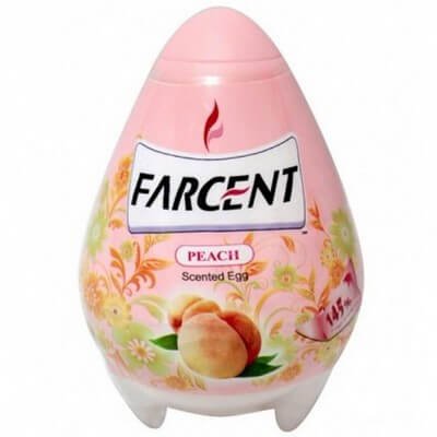 ฟาร์เซ็นท์ เจลปรับอากาศ กลิ่นพีช 170กรัม (Farcent Peach Scented Egg 140g)