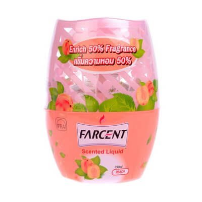 ฟาร์เซ็นท์ เจลปรับอากาศ กลิ่นพีช 170กรัม (Farcent Peach Scented Egg 140g)