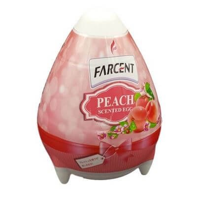 ฟาร์เซ็นท์ เจลปรับอากาศ กลิ่นพีช 170กรัม (Farcent Peach Scented Egg 140g)