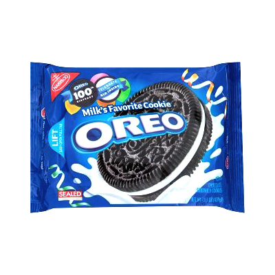 โอริโอ้ คุกกี้แซนวิชรสช็อกโกแลต 439กรัม (Oreo Chocolate Sandwich Cookies 439g)