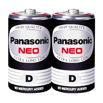 Panasonic ถ่านดำ ขนาด D แพ็ค 2 ก้อน
