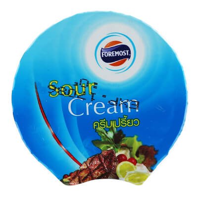 โฟร์โมสต์ ครีมเปรี้ยว 150กรัม (Foremost Sour Cream 150g)