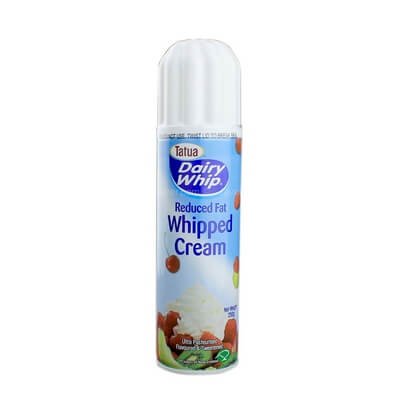 เดรี่ วิป วิปครีม ครีมแท้ชนิดธรรมดา 250กรัม (Dairy Whip Whipped Cream 250g)