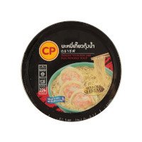 ราคา ซีพี บะหมี่เกี๊ยวกุ้งน้ำ 226กรัม (CP Shrimp Wonton with Egg Noodle Soup 226g)