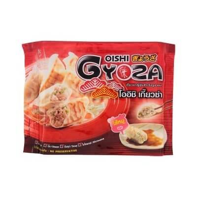 โออิชิ เกี๊ยวซ่า อาหารญี่ปุ่นสำเร็จรูป ไส้หมู 264กรัม x 12 ชิ้น (Oishi Gyoza Pork Dumpling 264g x 12 pcs)