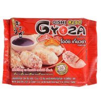 ราคา โออิชิ เกี๊ยวซ่า อาหารญี่ปุ่นสำเร็จรูป ไส้หมู 264กรัม x 12 ชิ้น (Oishi Gyoza Pork Dumpling 264g x 12 pcs)