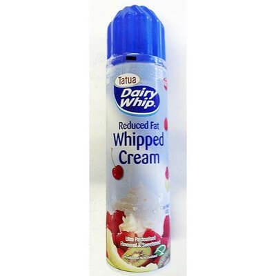 เดรี่ วิป วิปครีม ครีมแท้ชนิดธรรมดา 400กรัม (Dairy Whip Whipped Cream 400g)