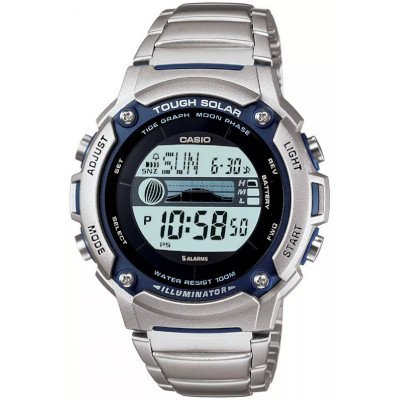 Casio Men Digital Tough Solar Tide Moon Phase Sport W-S210HD-1AVDF